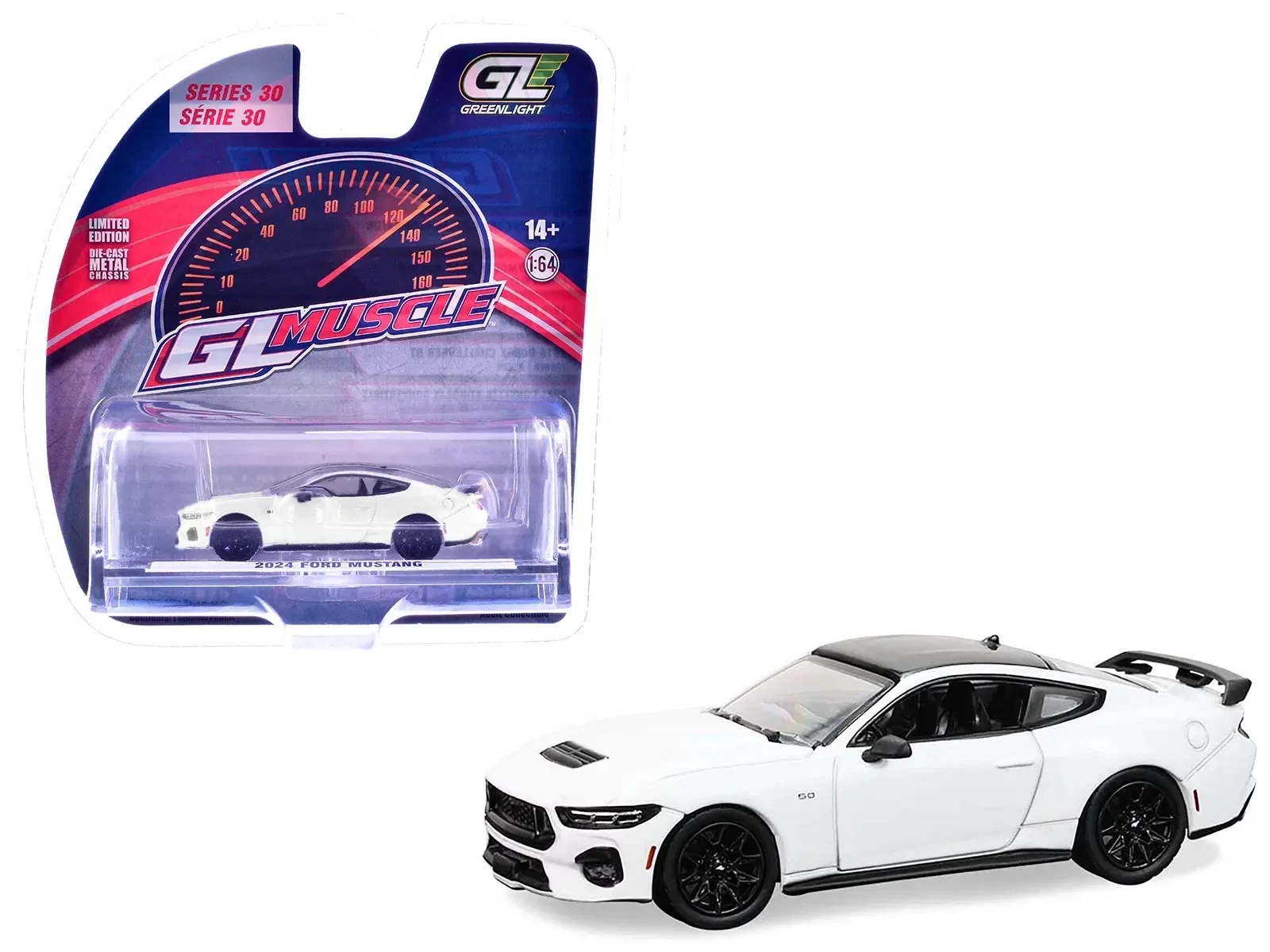S650 Mustang First S650 2024 Ford Mustang Diecast! 1/18 Dark Horse in Carbonized Gray 1765383676494-5h