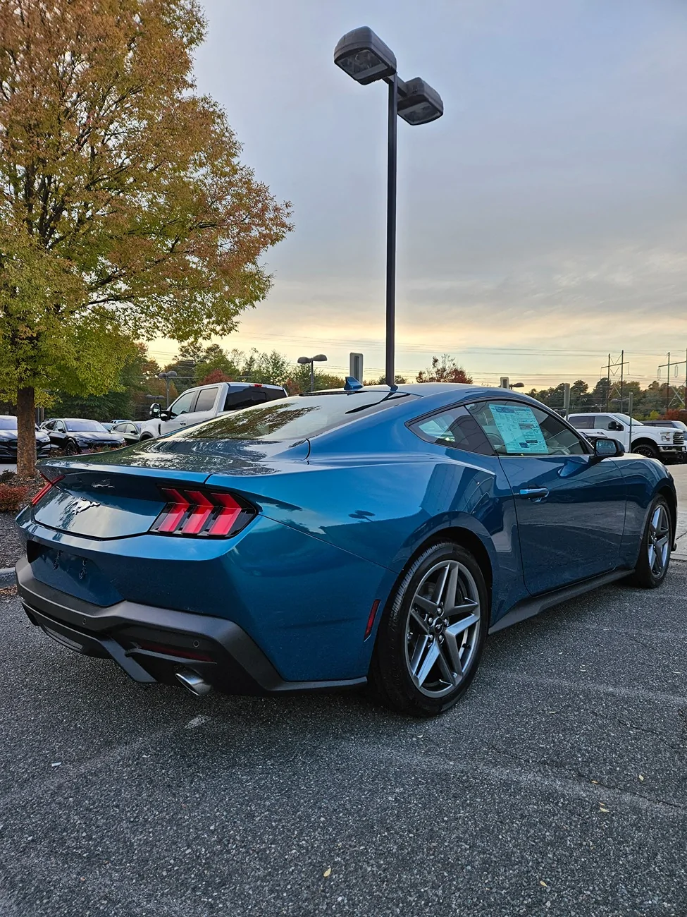 S650 Mustang ‘26 Order Update- Vin in 3 days Build Date Mid November Adriatic-Blue (2)