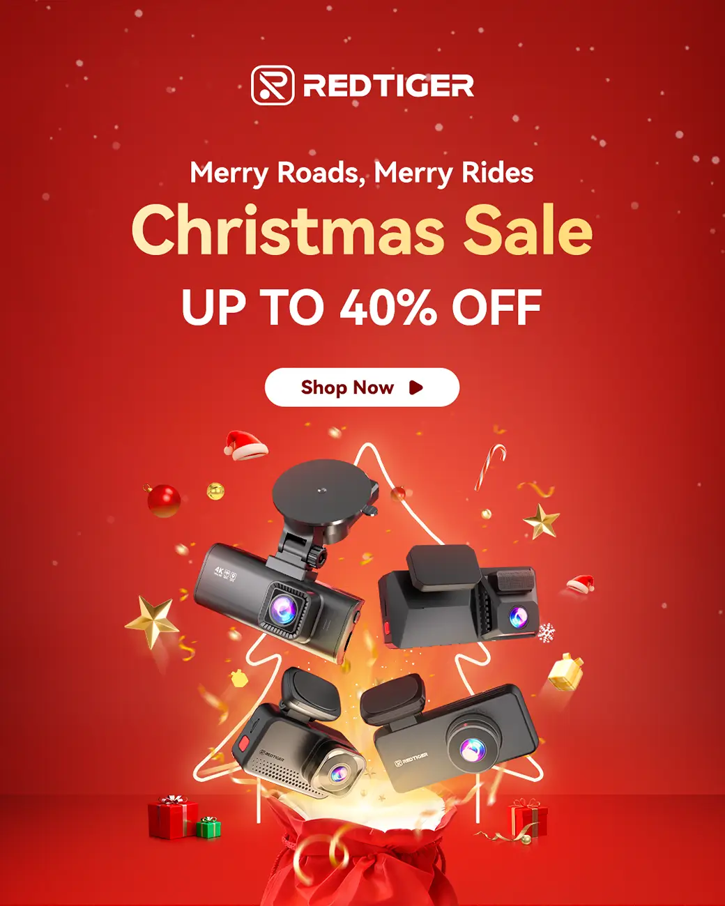 S650 Mustang Redtiger Christmas: Up to 40% Off + Extra $10 Coupon at Official Site 20251210-110024