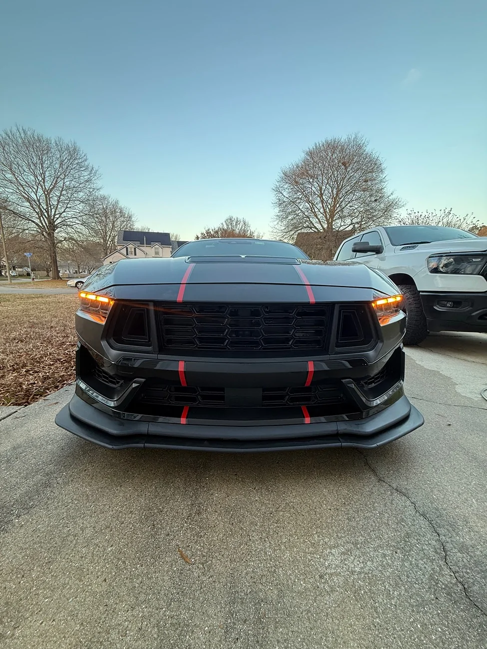 S650 Mustang Super Snake Stripes Installed! IMG_5606