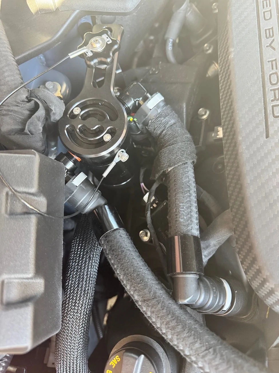 S650 Mustang UPR Catch Can Placement IMG_0806