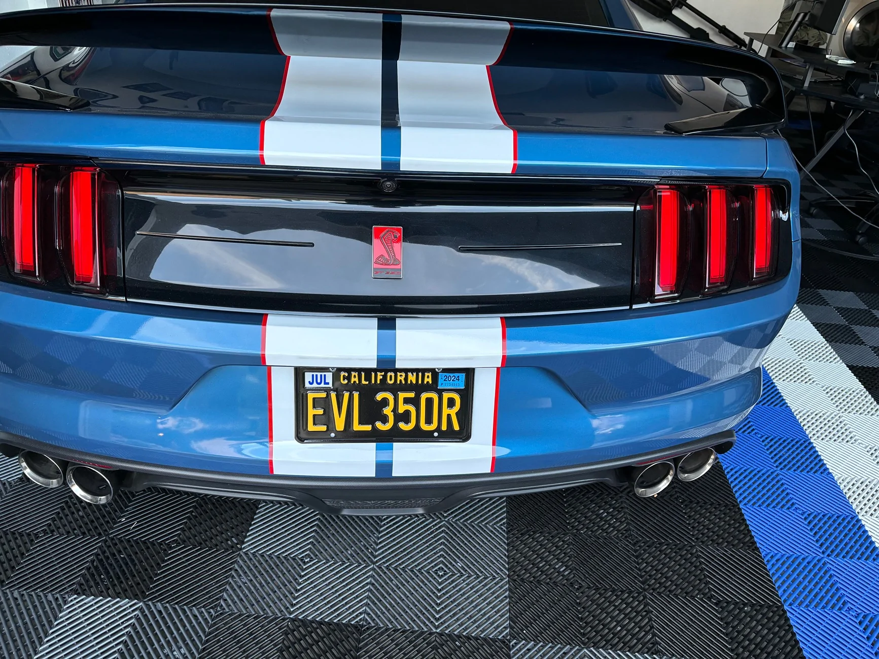 S650 Mustang Custom License Plate Idea 1000001599
