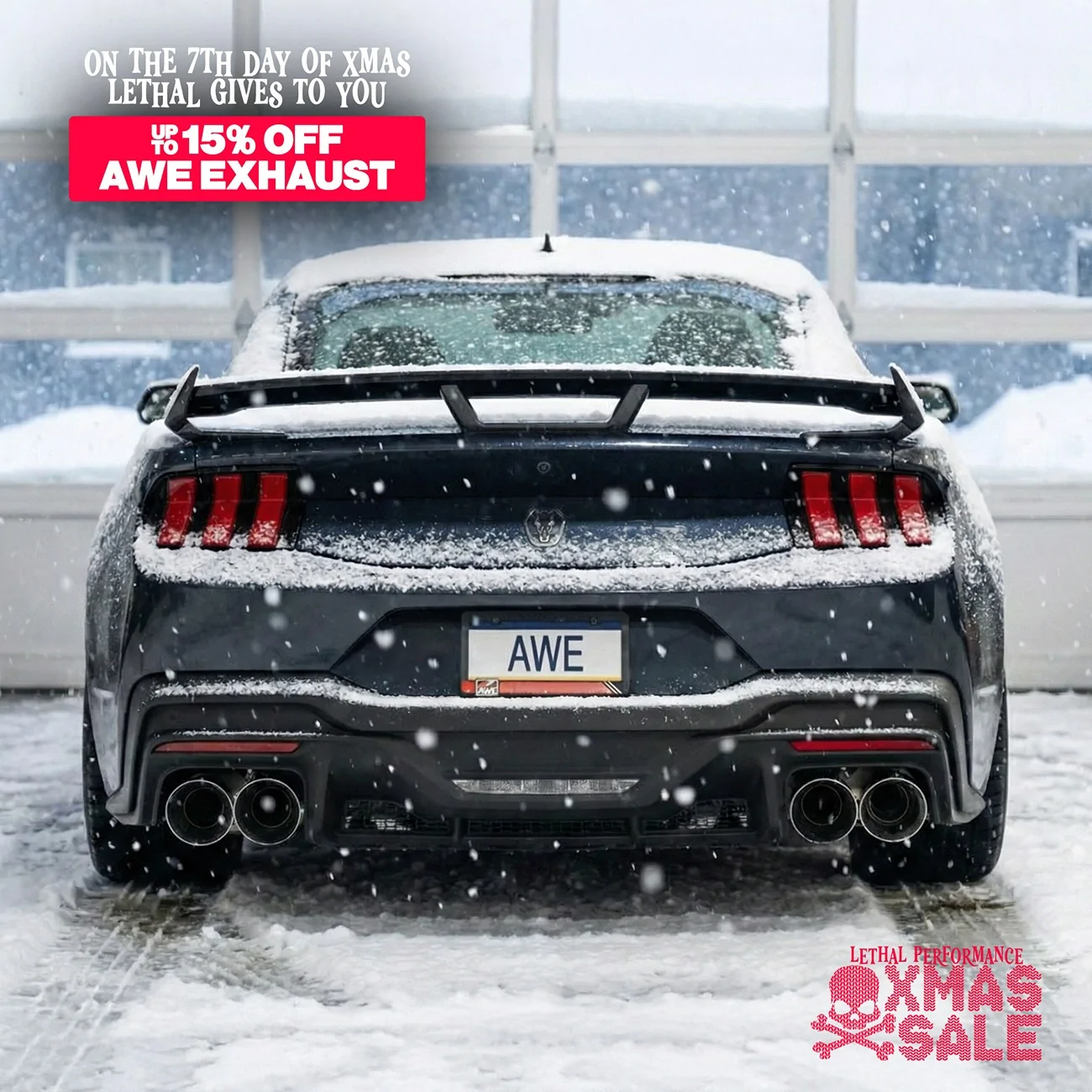 S650 Mustang LETHAL PERFORMANCE 'DAYS TILL CHRISTMAS' SALE BEGINS NOW! awe3