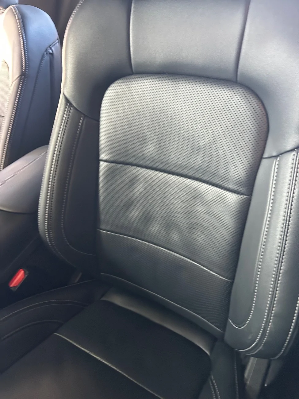 S650 Mustang Leather Seat Indentation – IMG_9071