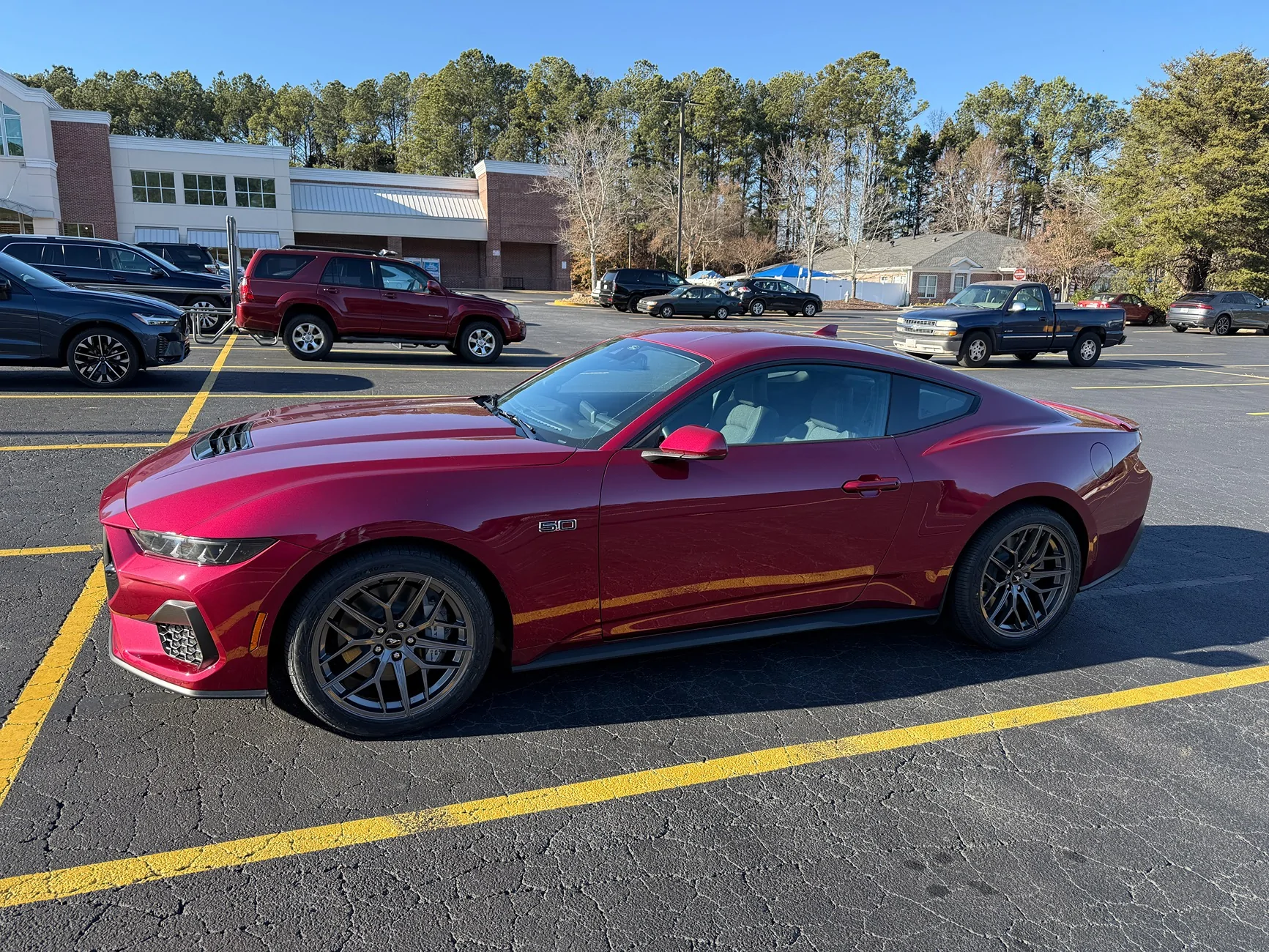 S650 Mustang Steeda 19” square setup 285mm IMG_5110