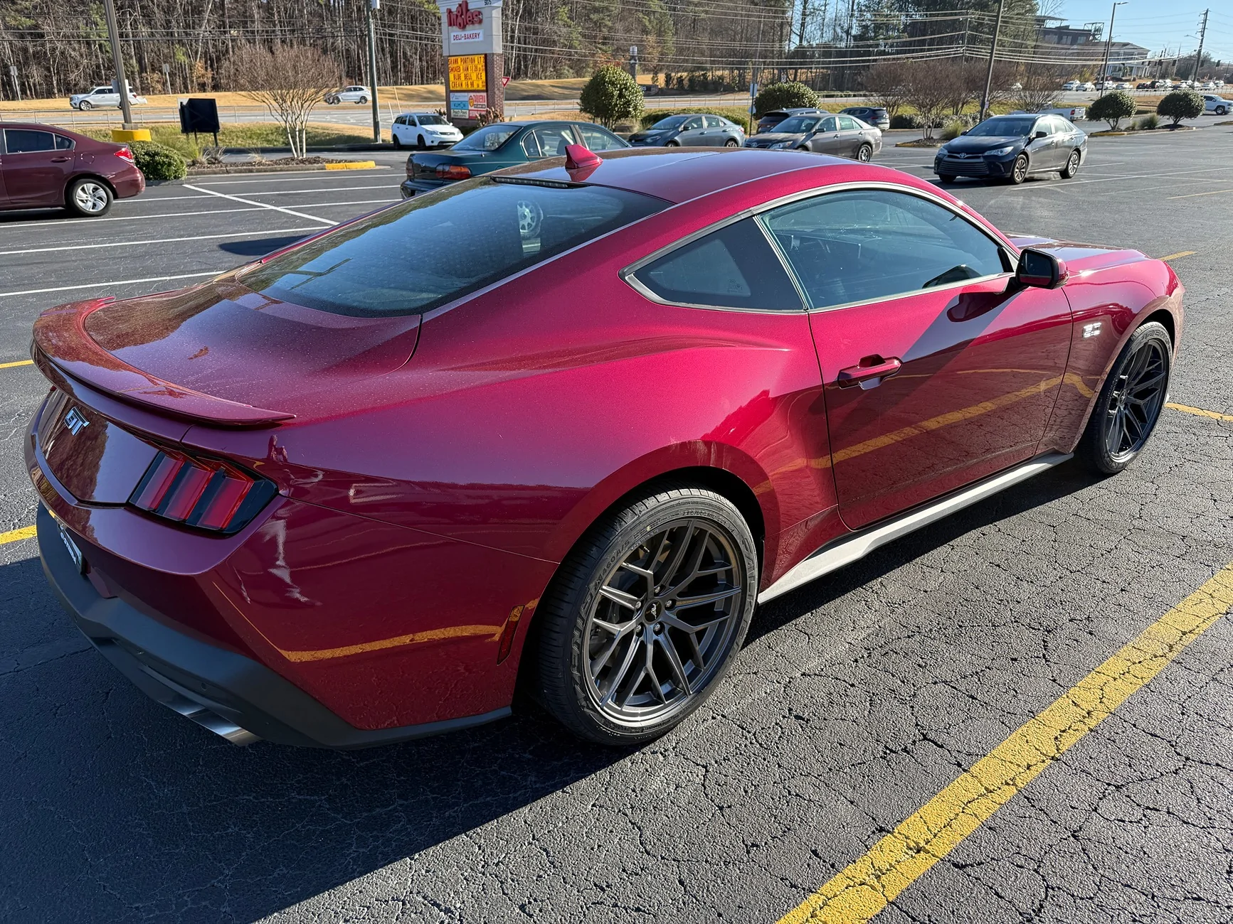 S650 Mustang Steeda 19” square setup 285mm IMG_5112