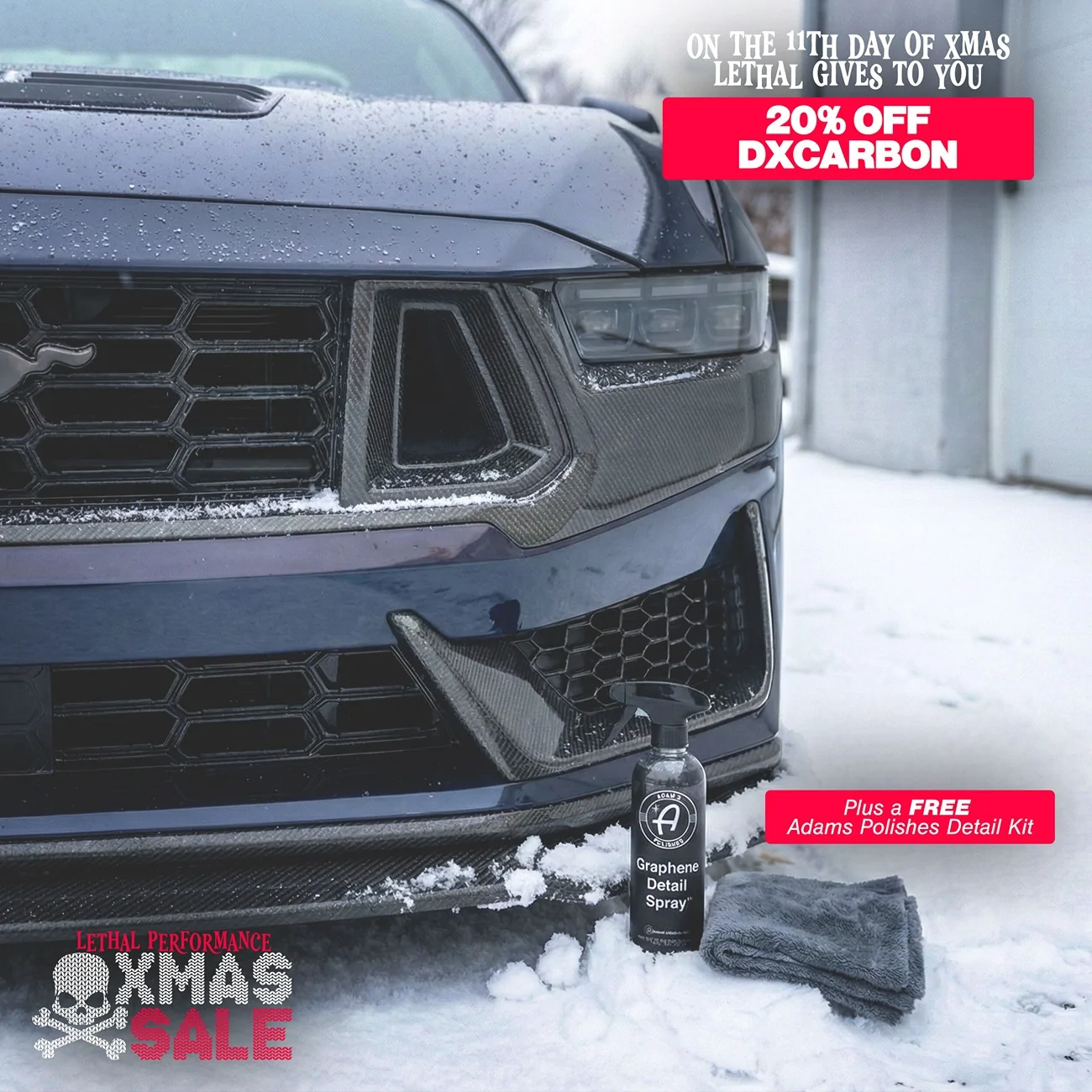 S650 Mustang LETHAL PERFORMANCE 'DAYS TILL CHRISTMAS' SALE BEGINS NOW! dxcarbon2