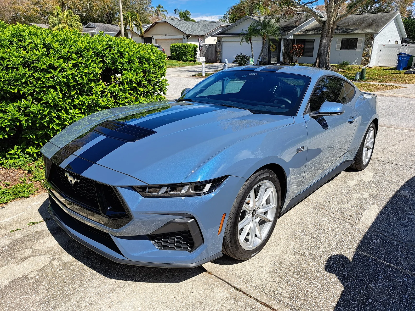 S650 Mustang Vapor Blue with White Strips? 20250301_125801
