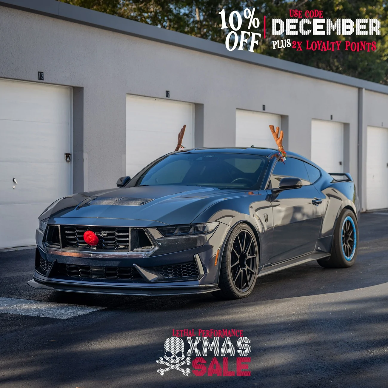 S650 Mustang LETHAL PERFORMANCE 'DAYS TILL CHRISTMAS' SALE BEGINS NOW! sitewide_dh