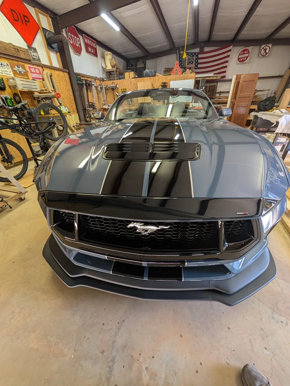 S650 Mustang Vapor Blue with White Strips? PXL_20251122_191244684