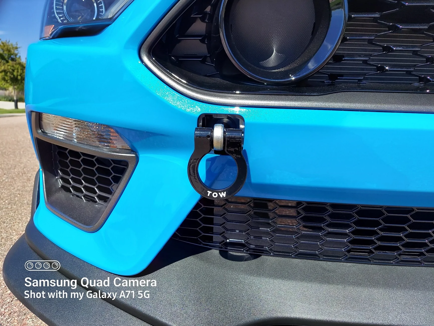 S650 Mustang what is everyone using for tow hook? plate and tow hook 005