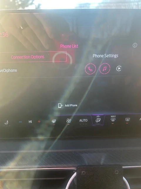 S650 Mustang CarPlay issue resolved in latest update stang phone settings