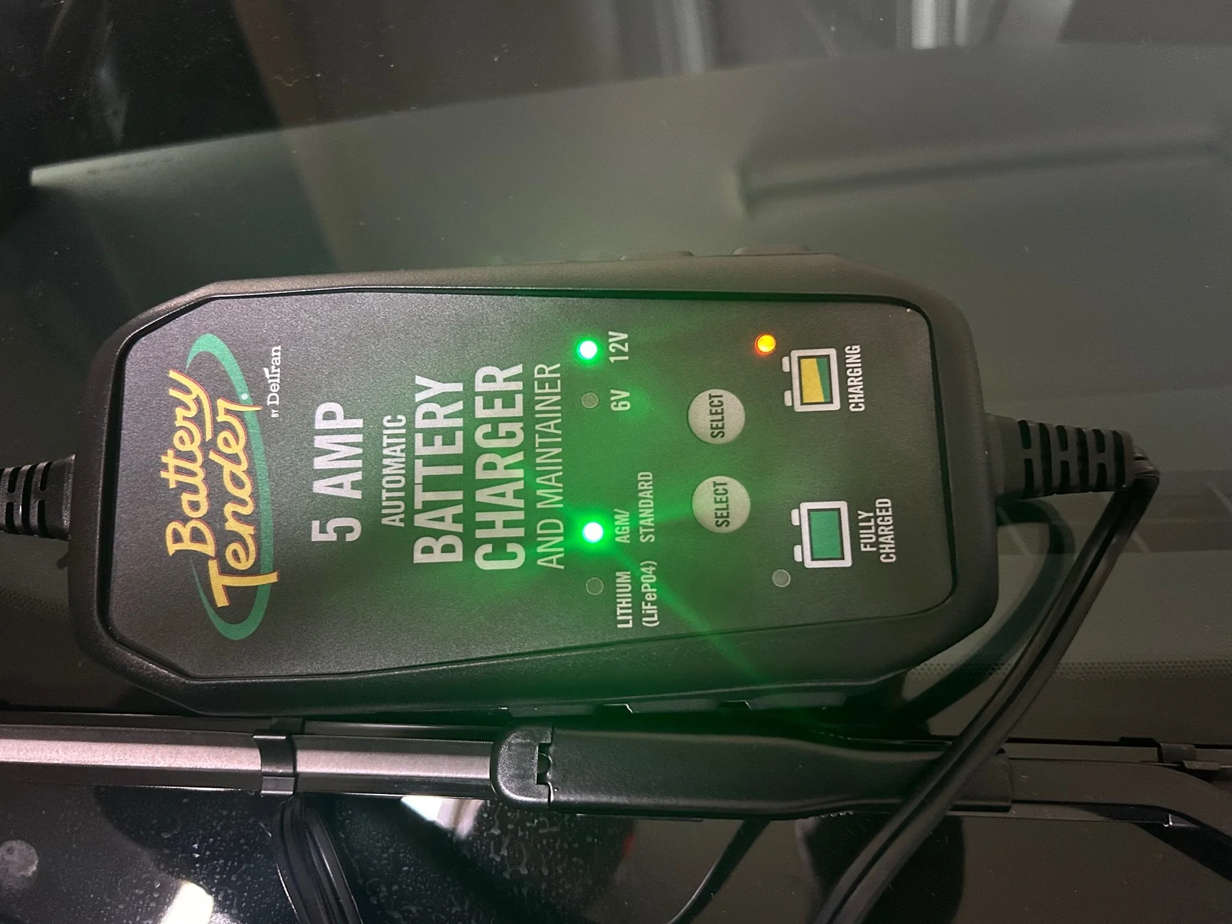 S650 Mustang Battery Tender / Trickle Charger Installed IMG_9092 (002)