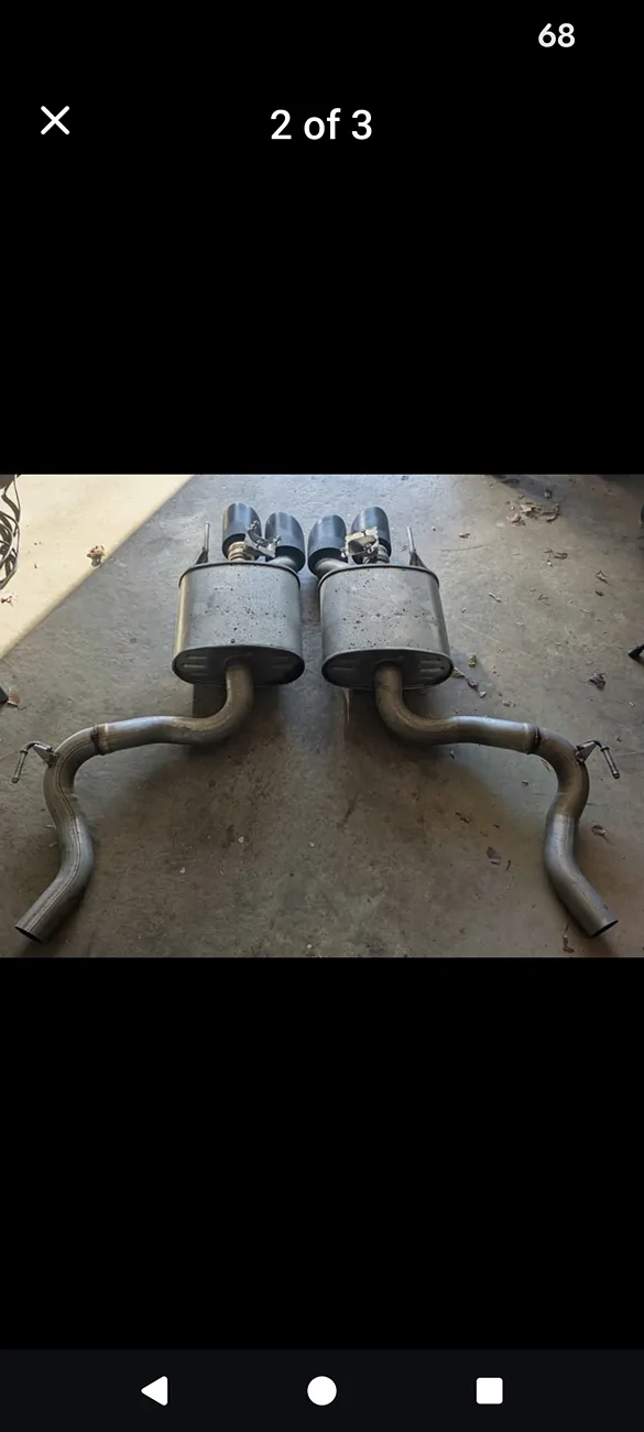 S650 Mustang 2025 Dark Horse Active exhaust Mufflers for sale $900 1000006303