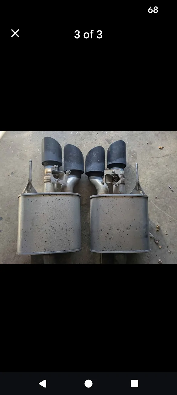 S650 Mustang 2025 Dark Horse Active exhaust Mufflers for sale $900 1000006302