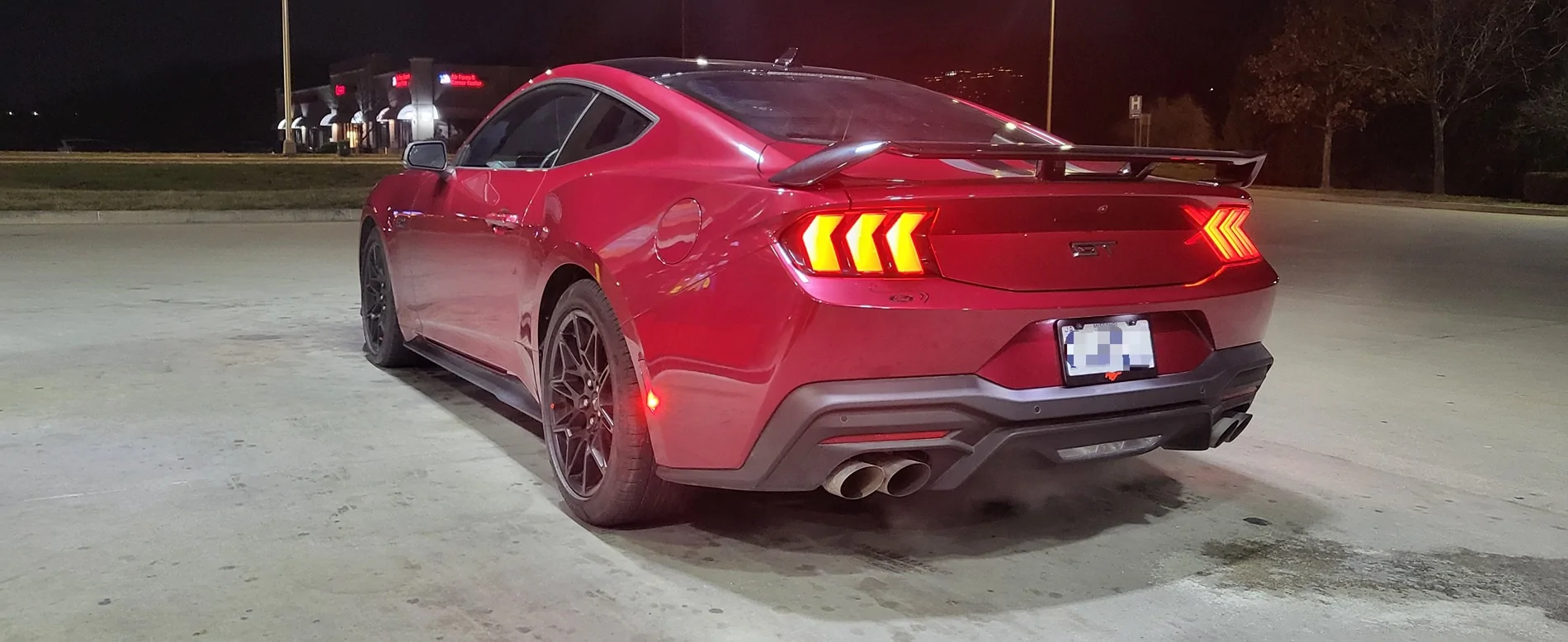 S650 Mustang New Orange Fury, Molten Magenta and Adriatic Blue colors on S650 20251230_222543