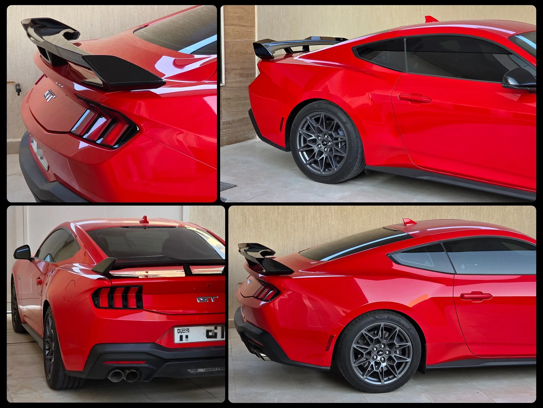 S650 Mustang DH Spoiler Installation at Home - GT 5.0 1000219970