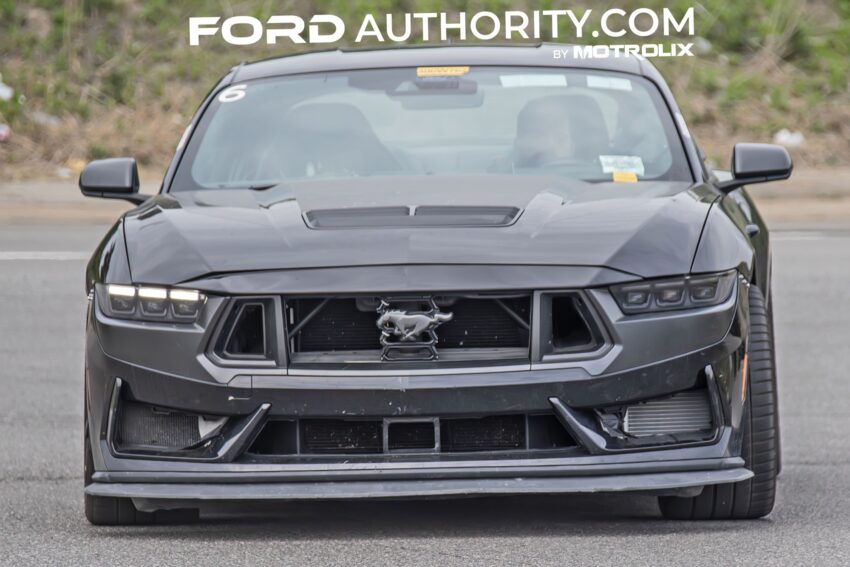 S650 Mustang Ford to reveal all-new road-going race car on January 15... GT500 successor?! e-Spy-Shots-August-2025-Exterior-004-front-850x567