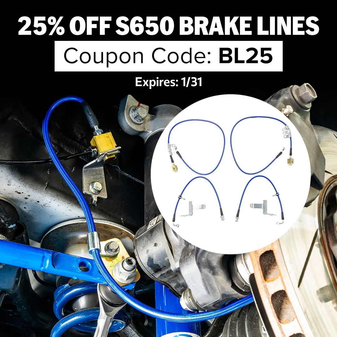 S650 Mustang 25% OFF STEEDA BRAKE LINES - CODE BL25 1768054233586-i