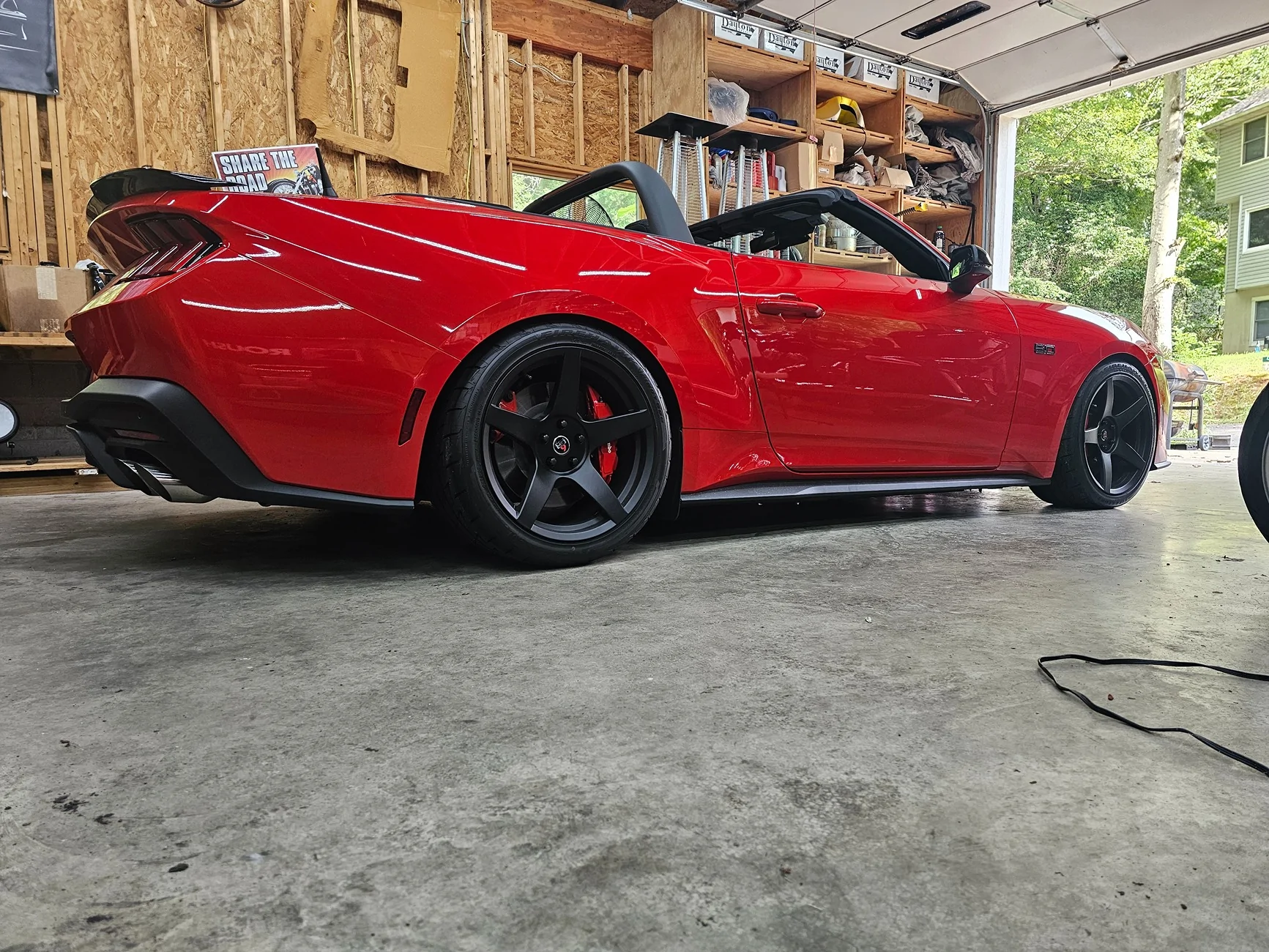 S650 Mustang Review: Ford Performance Track Lowering Springs - S650 GT 20250820_155750