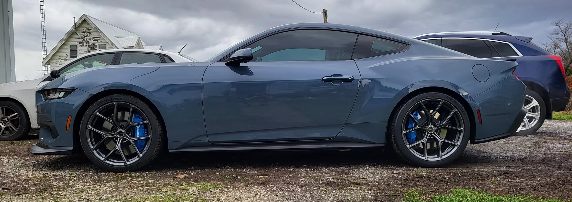 S650 Mustang 20's on stock magnaride suspension 1000001771
