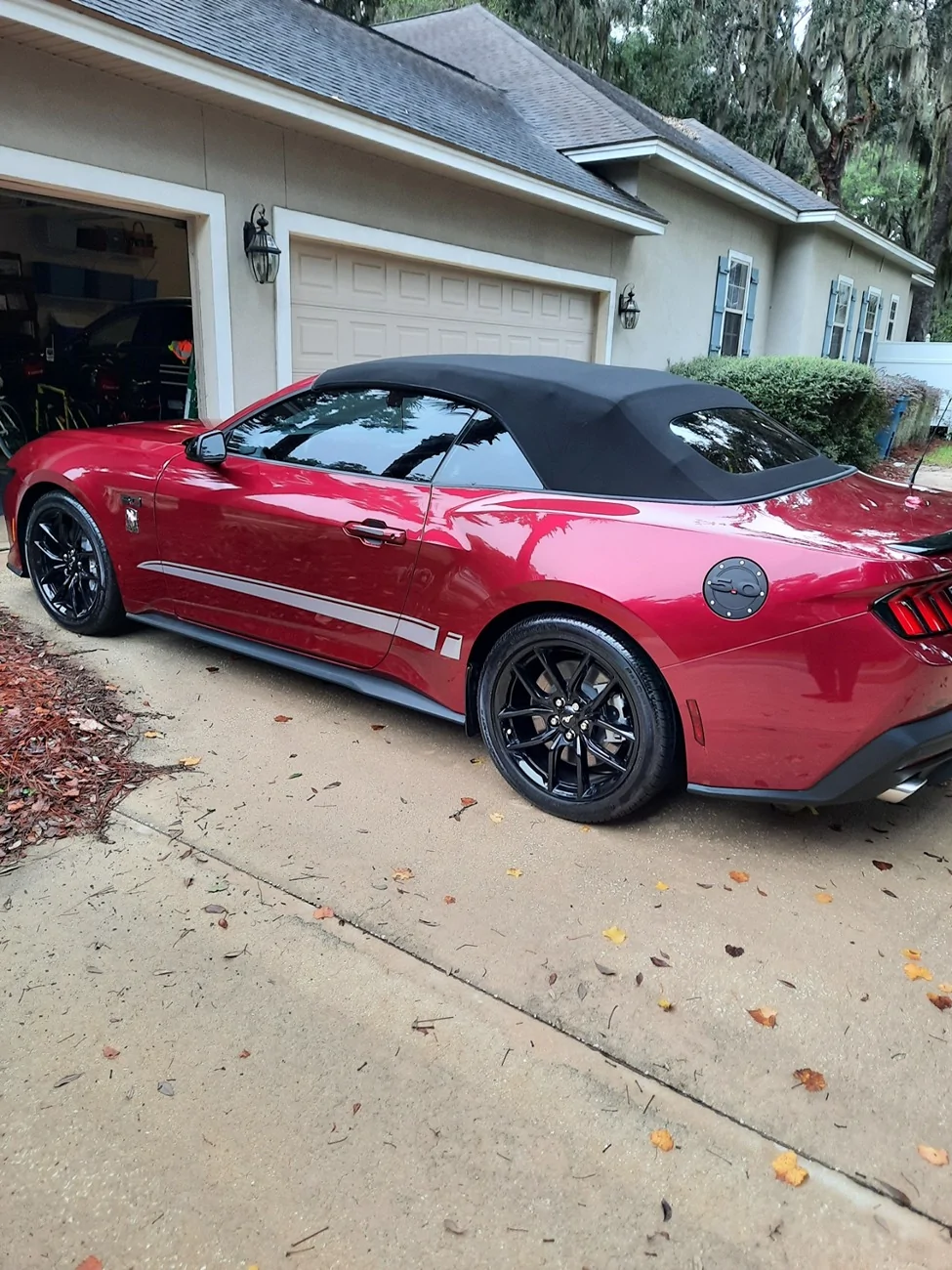 S650 Mustang New 2026 Mustang GT Convertible (Orange Fury) owner 20251208_113129