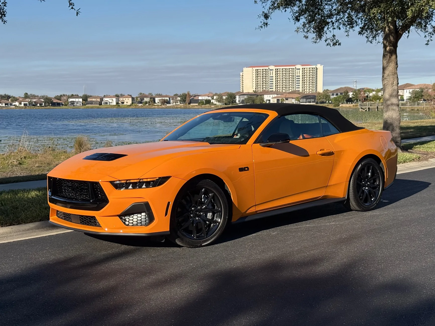 S650 Mustang New 2026 Mustang GT Convertible (Orange Fury) owner {filename}