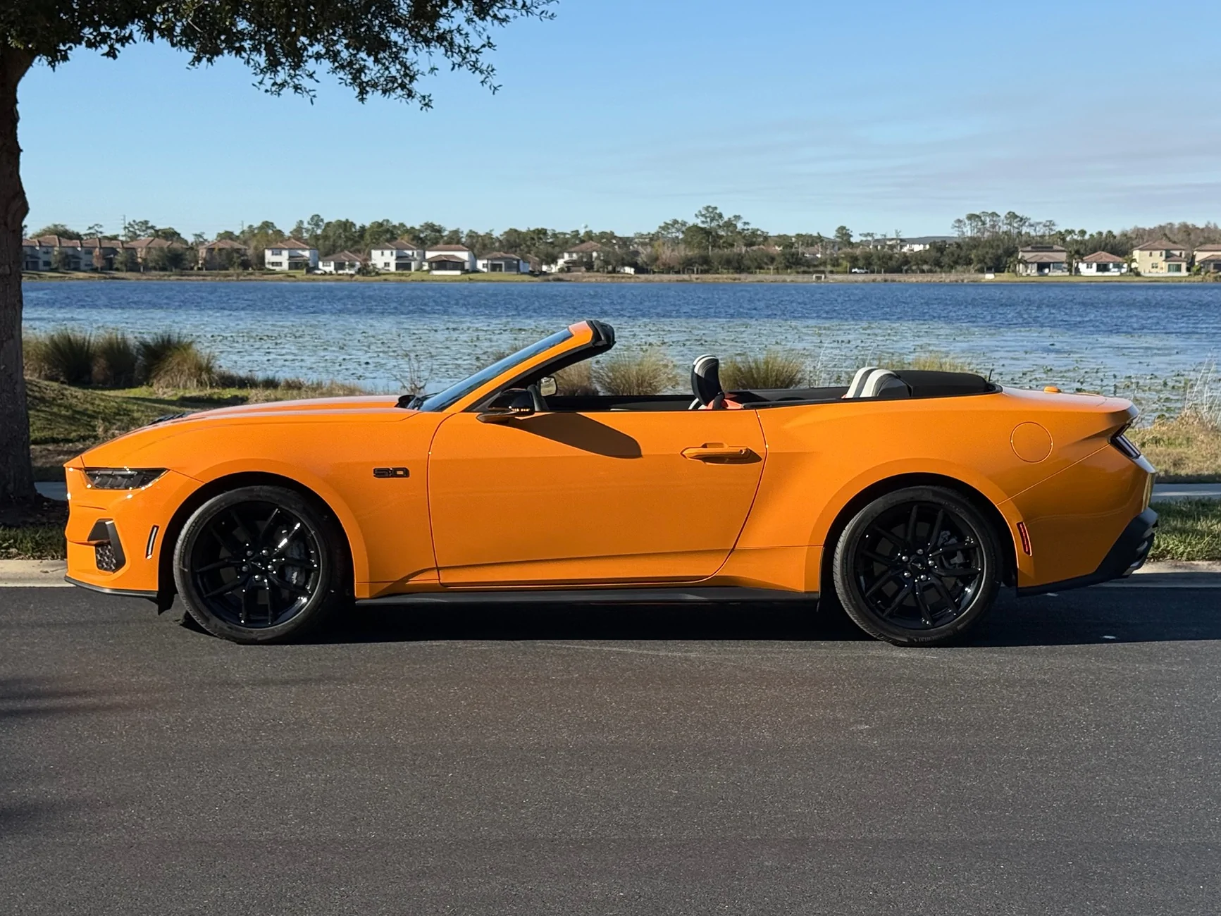 S650 Mustang New 2026 Mustang GT Convertible (Orange Fury) owner {filename}