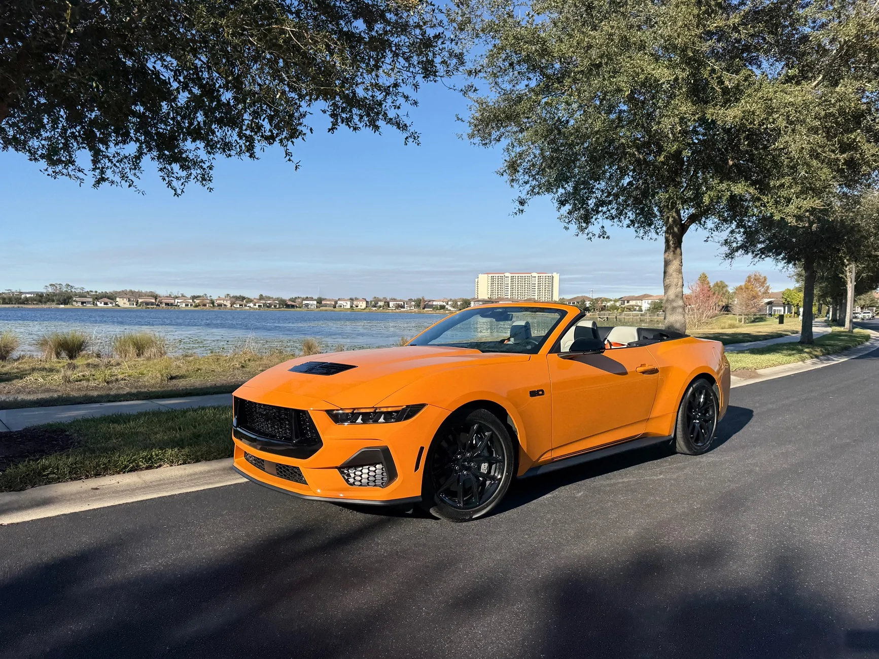 S650 Mustang New 2026 Mustang GT Convertible (Orange Fury) owner {filename}