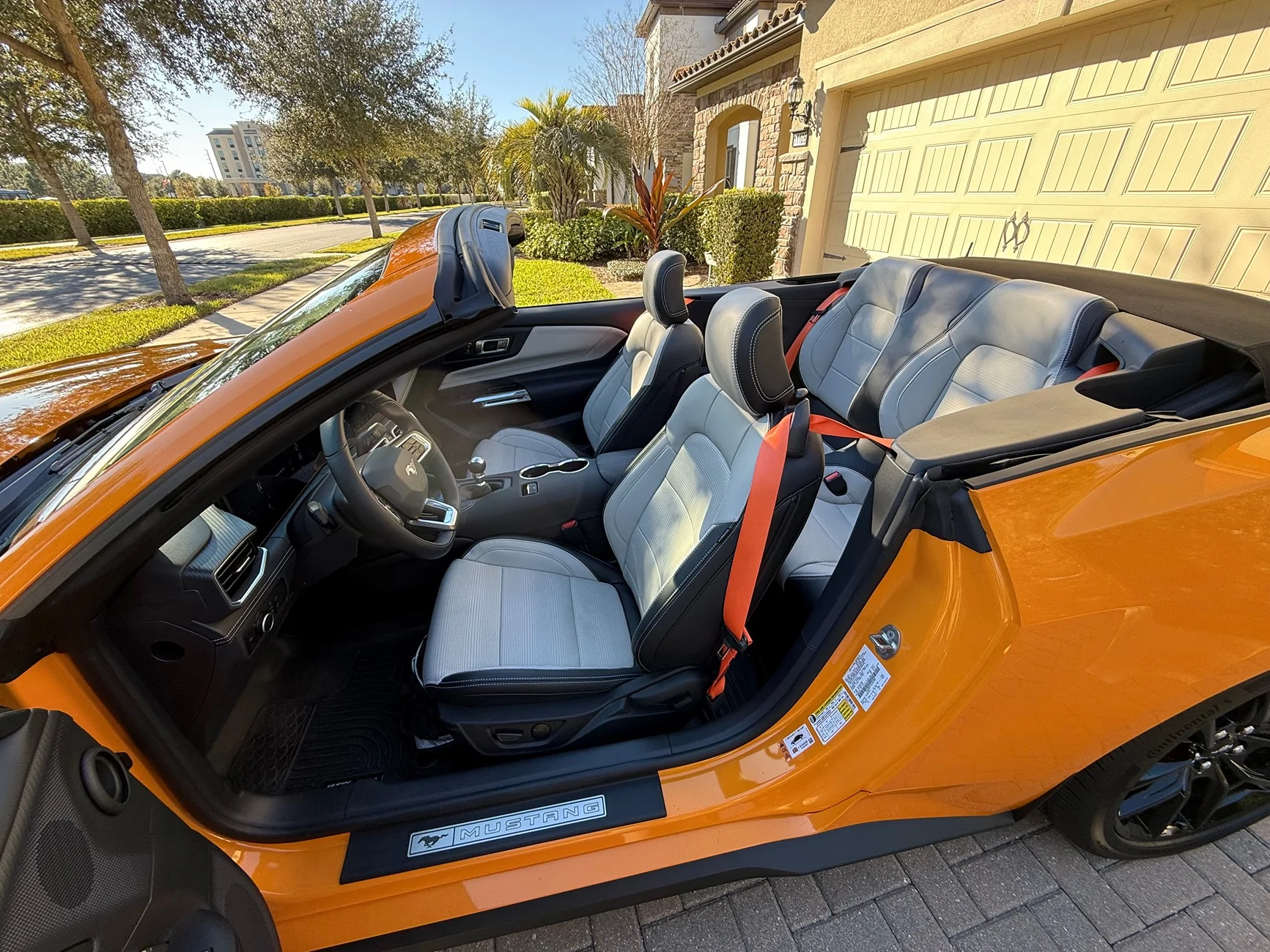 S650 Mustang New 2026 Mustang GT Convertible (Orange Fury) owner {filename}