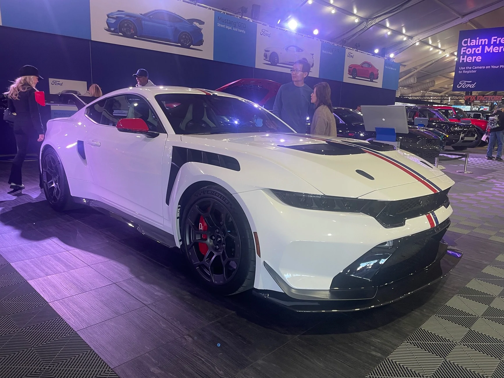 S650 Mustang Dark Horse SC and GTD at Barrett Jackson Auction IMG_3119