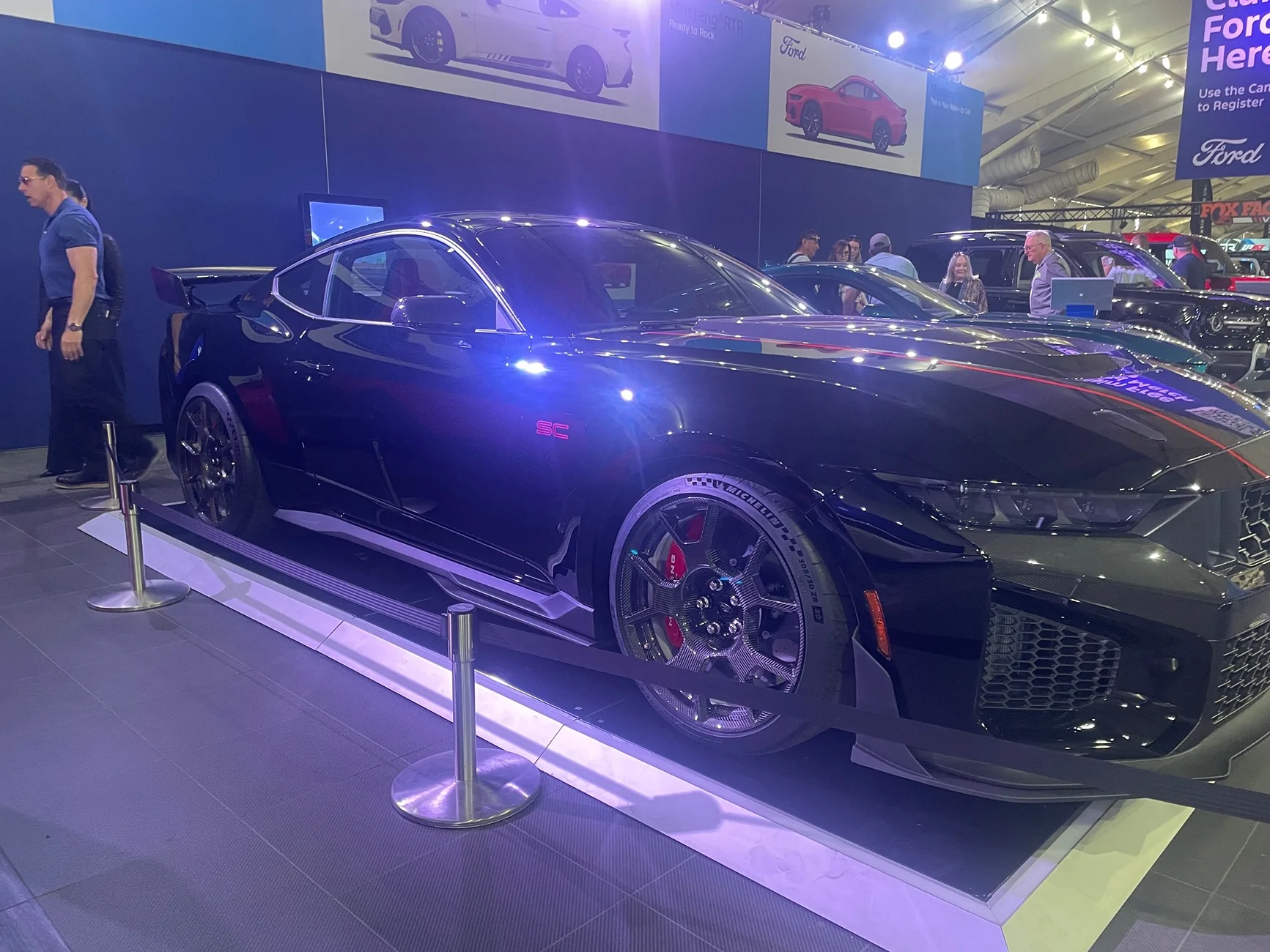 S650 Mustang Dark Horse SC and GTD at Barrett Jackson Auction IMG_3120