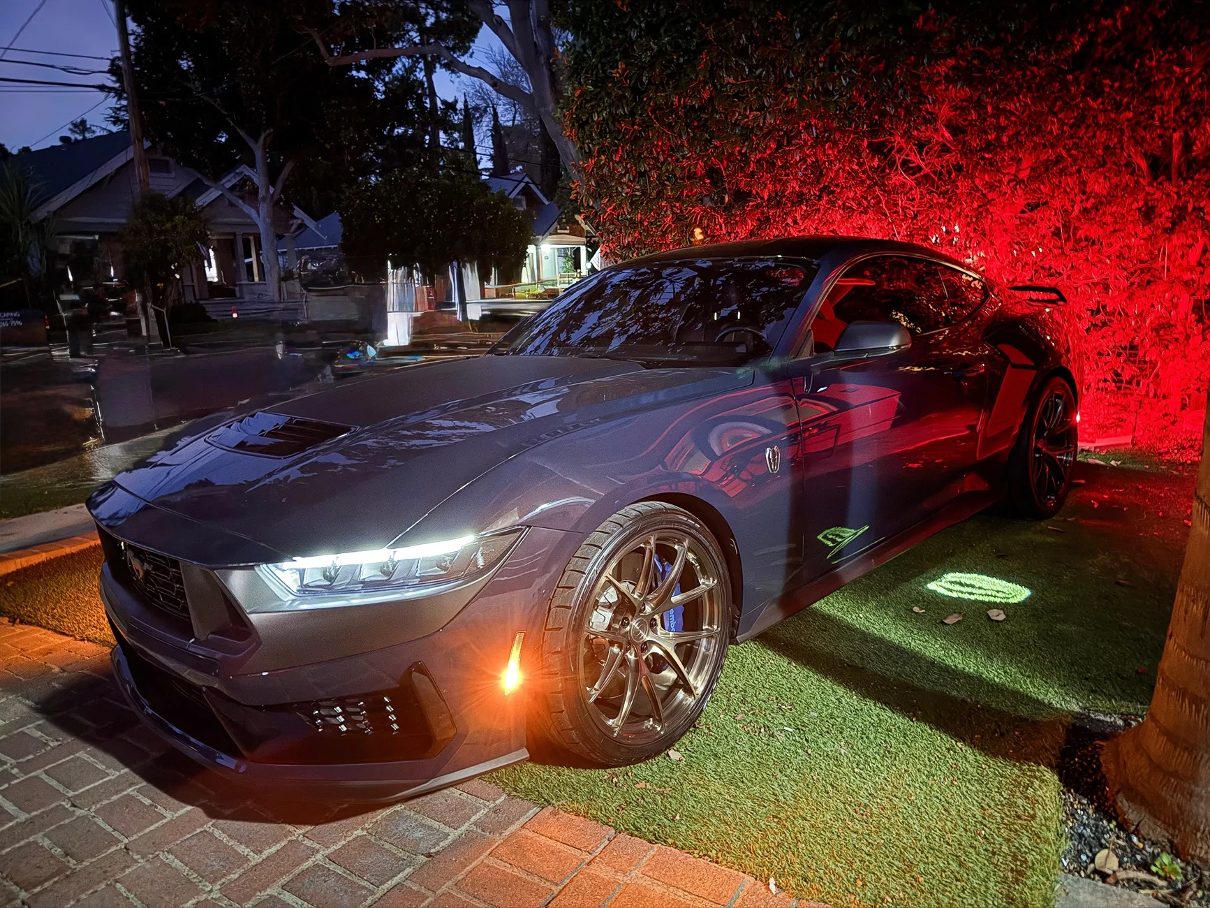 S650 Mustang 20's on stock magnaride suspension IMG_2518