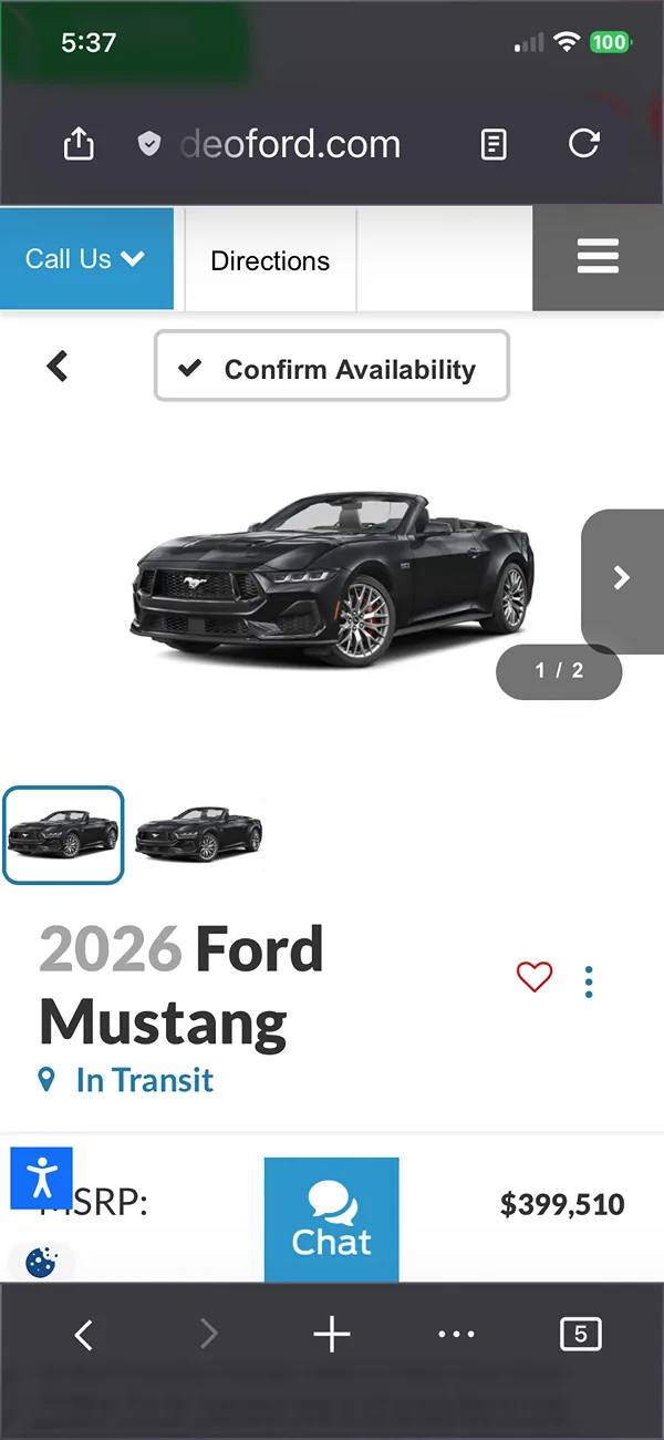 S650 Mustang GTD for sale in Phoenix AZ? IMG_3134