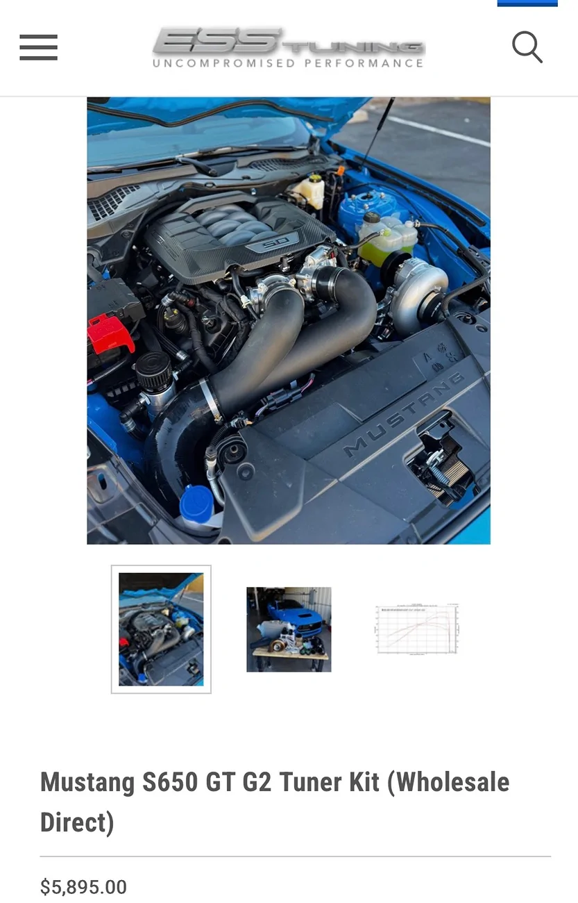 S650 Mustang ESS S650 5.0 supercharger kits are now available to order! IMG_6775
