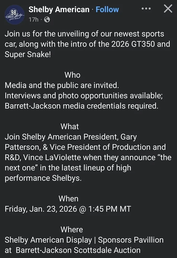 S650 Mustang Update: 2026 Mustang GT350/TA Revealed [Shelby American teases new sports car TODAY at 1:45PM MT] 592946-9f10f18187b96a602f4226746048cb73 copy