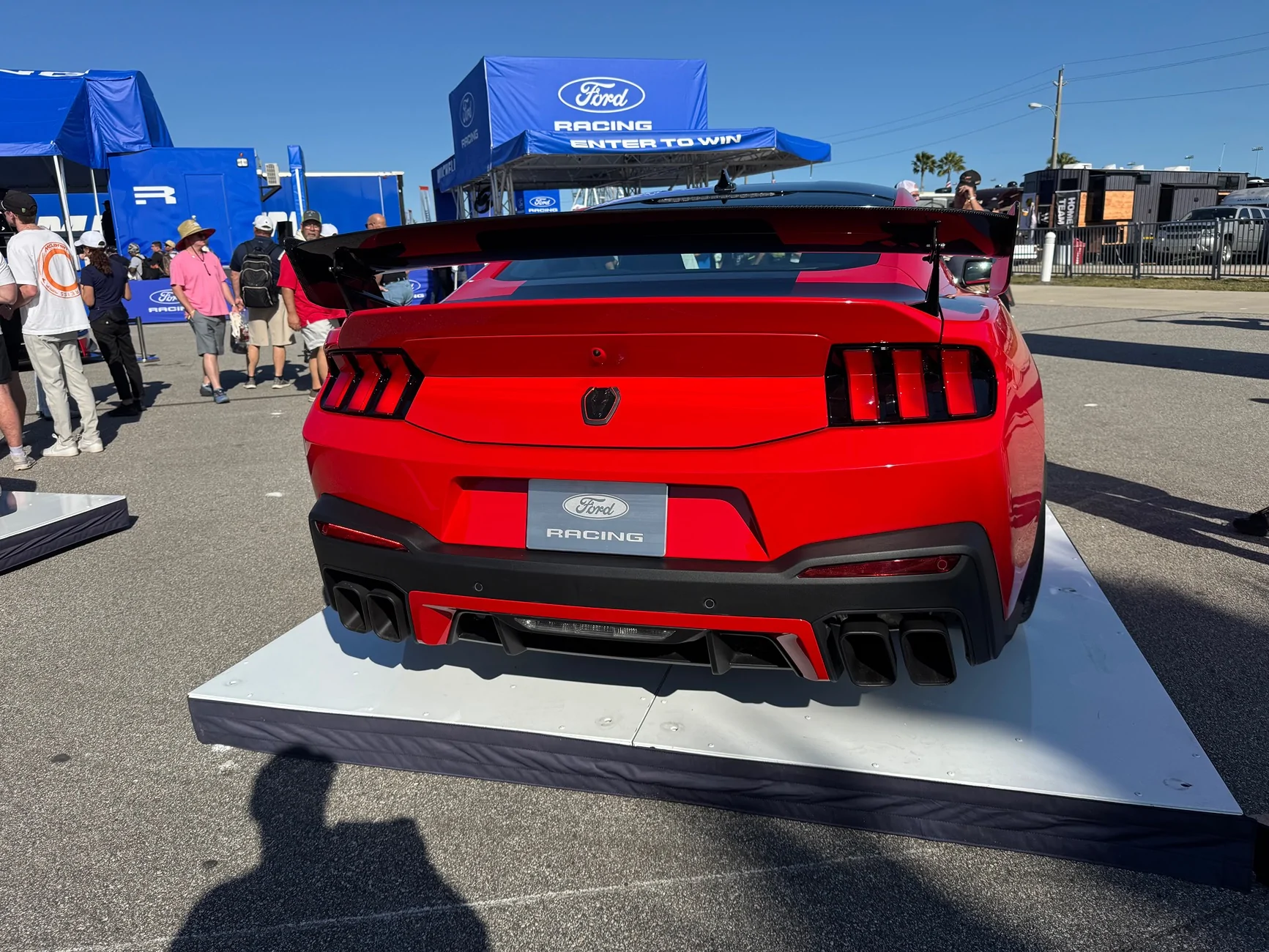 S650 Mustang Mustang SC @ Rolex 24 Daytona today IMG_6503