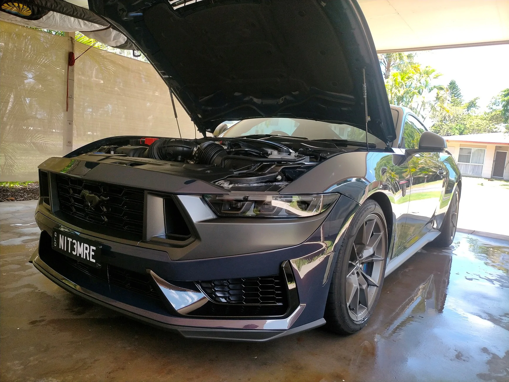 S650 Mustang PPF on matte surfaces. dh2