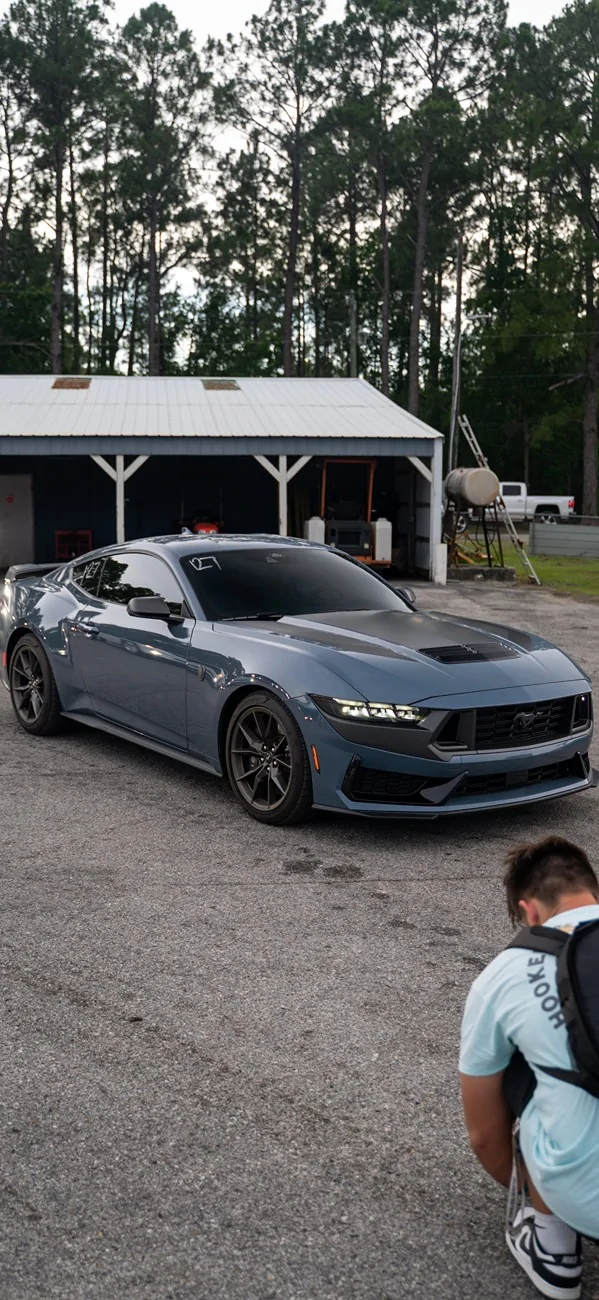 S650 Mustang PPF on matte surfaces. A7309657