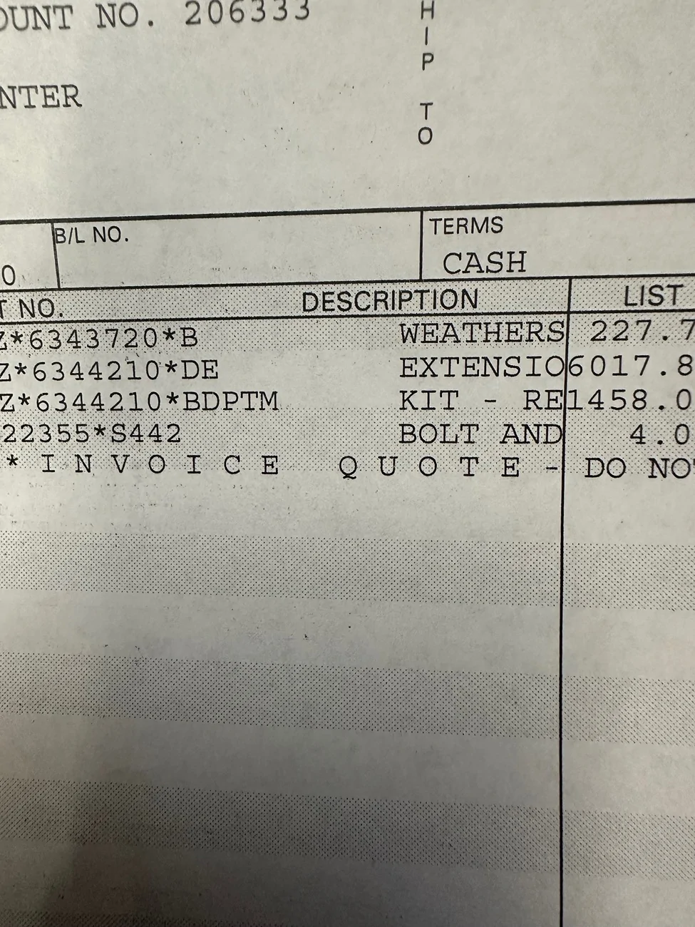 S650 Mustang Dark Horse Spoiler price from Ford dealer parts: $8,174.19 🤣😳 IMG_0954