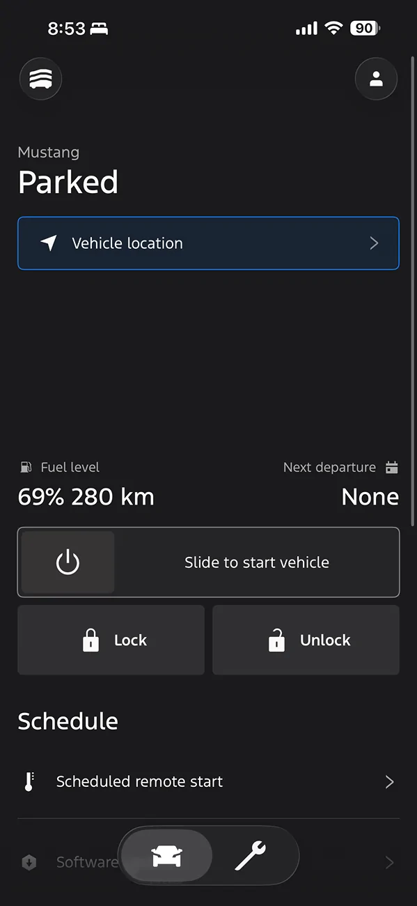 S650 Mustang Ford Pass remote start settings? learned or done by outside temperature IMG_4451