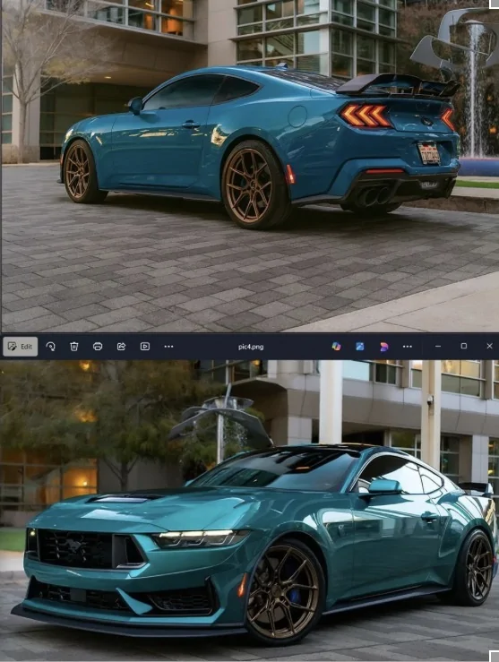 S650 Mustang Opinions on 20" wheels on Adriatic Blue Dark Horse (pictures added!) IMG_8109