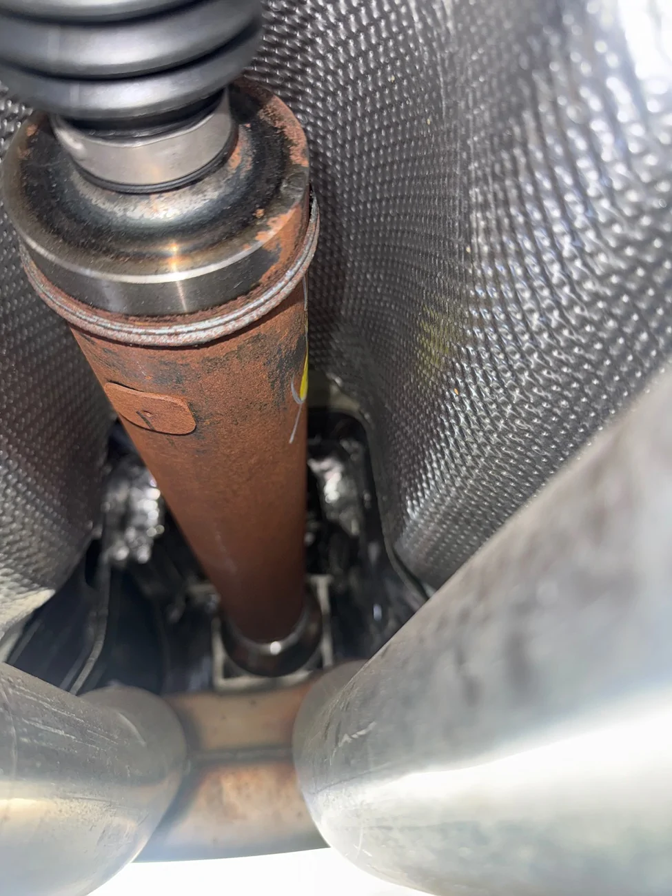 S650 Mustang Driveshaft rust normal? IMG_1825