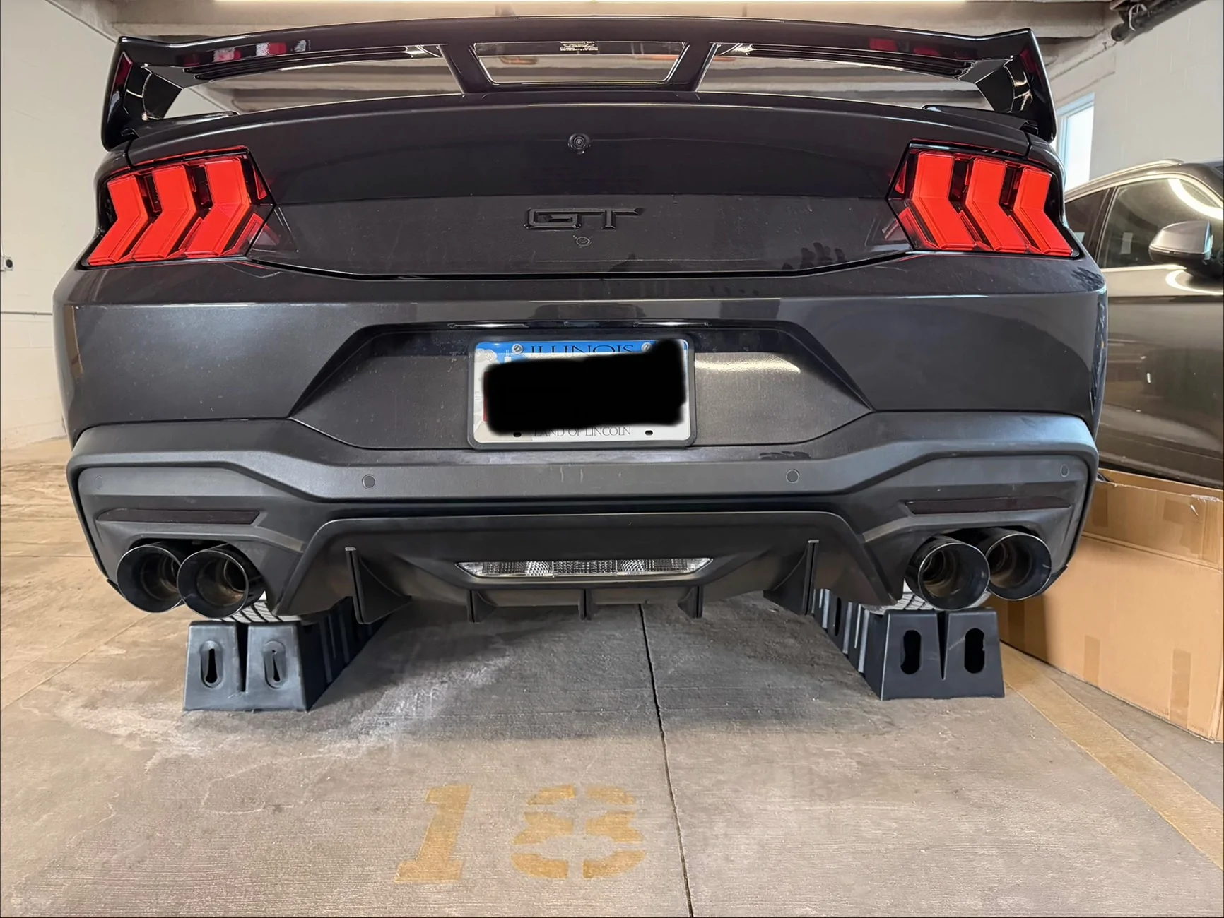 S650 Mustang Kaleza’s dark matter gray GT build journal IMG_0357