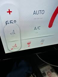 S650 Mustang Setting of heated seats images