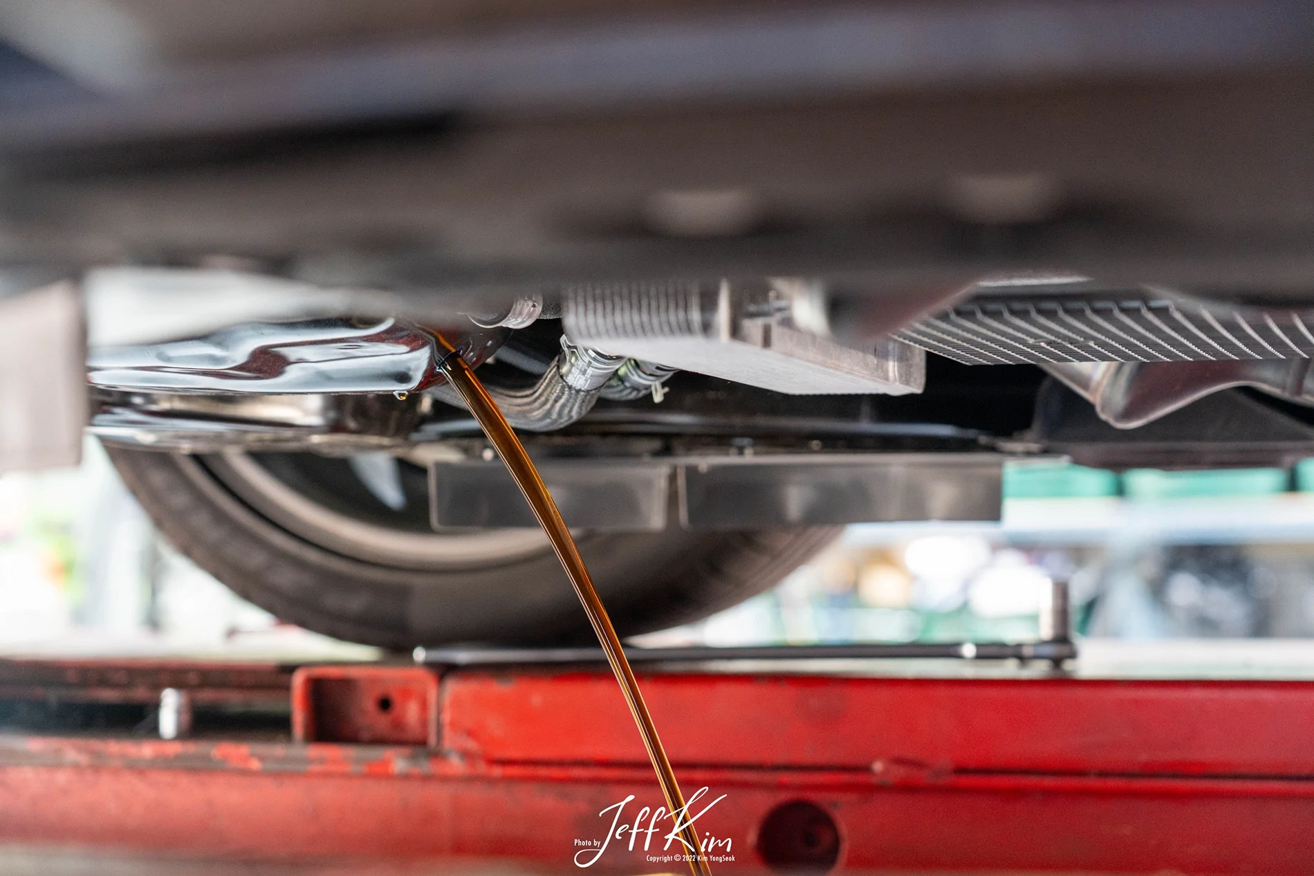 S650 Mustang First Engine Oil Change on my mustang GT. DSC03413