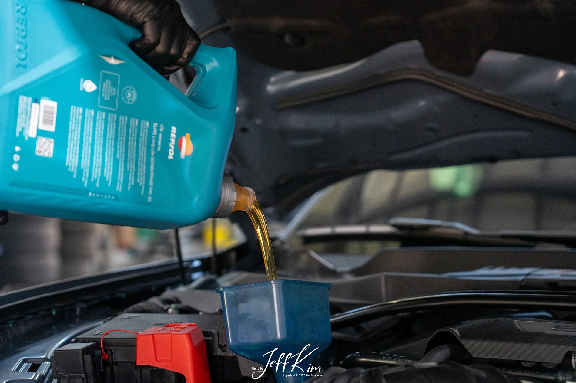 S650 Mustang First Engine Oil Change on my mustang GT. DSC03424