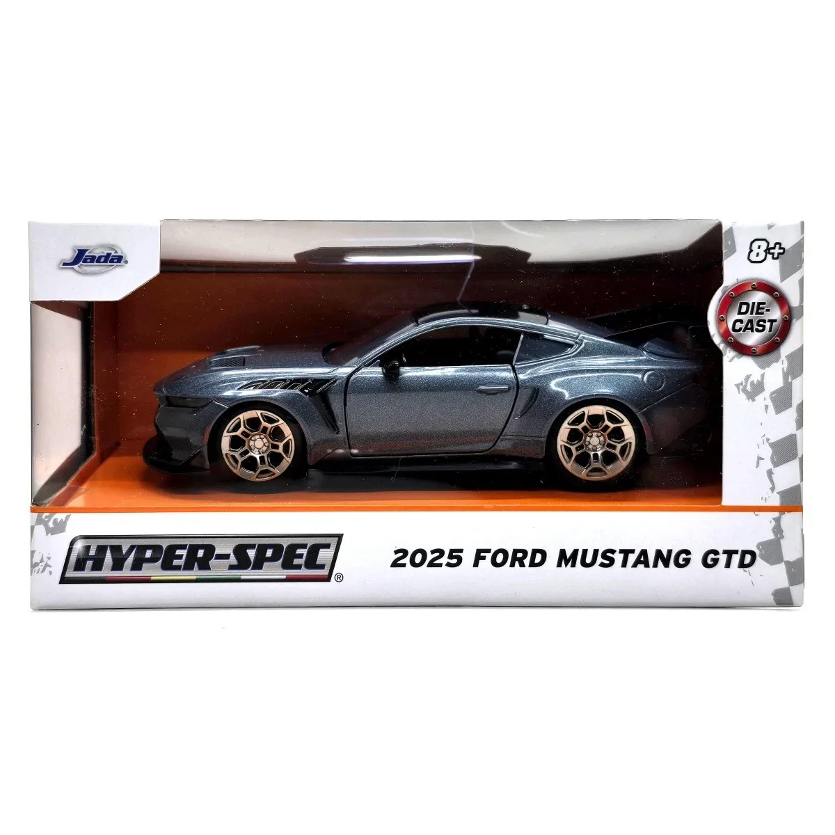S650 Mustang First S650 2024 Ford Mustang Diecast! 1/18 Dark Horse in Carbonized Gray 1771625620868-33