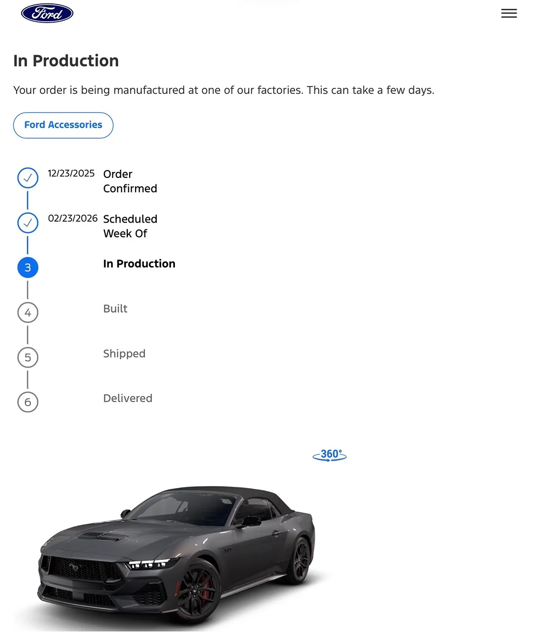 S650 Mustang Well, I pulled the trigger and ordered a 2026 GT. Wish me luck! IMG_2064