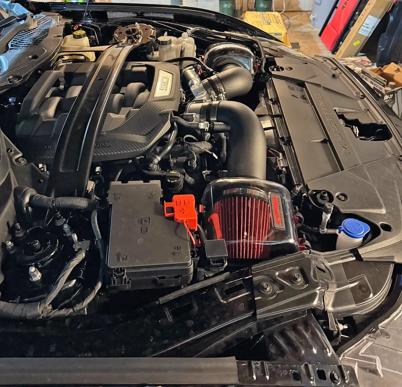 S650 Mustang Corsa Air Intake Kit Installed - It Exists! 593981-55154facc57af23a94f286198f2c7bf5